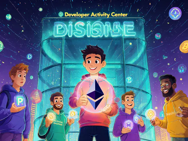 Actividad de desarrolladores en las principales plataformas cripto en 2025