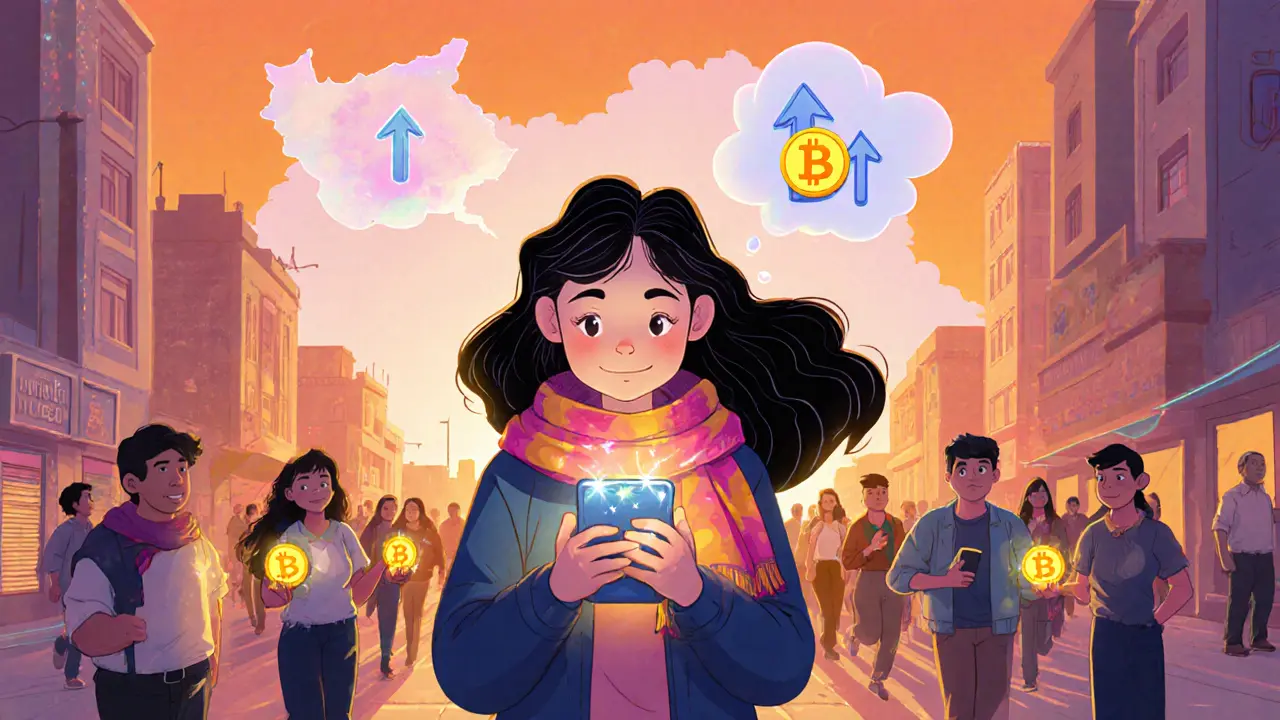 Adopción de criptomonedas en Irán bajo sanciones