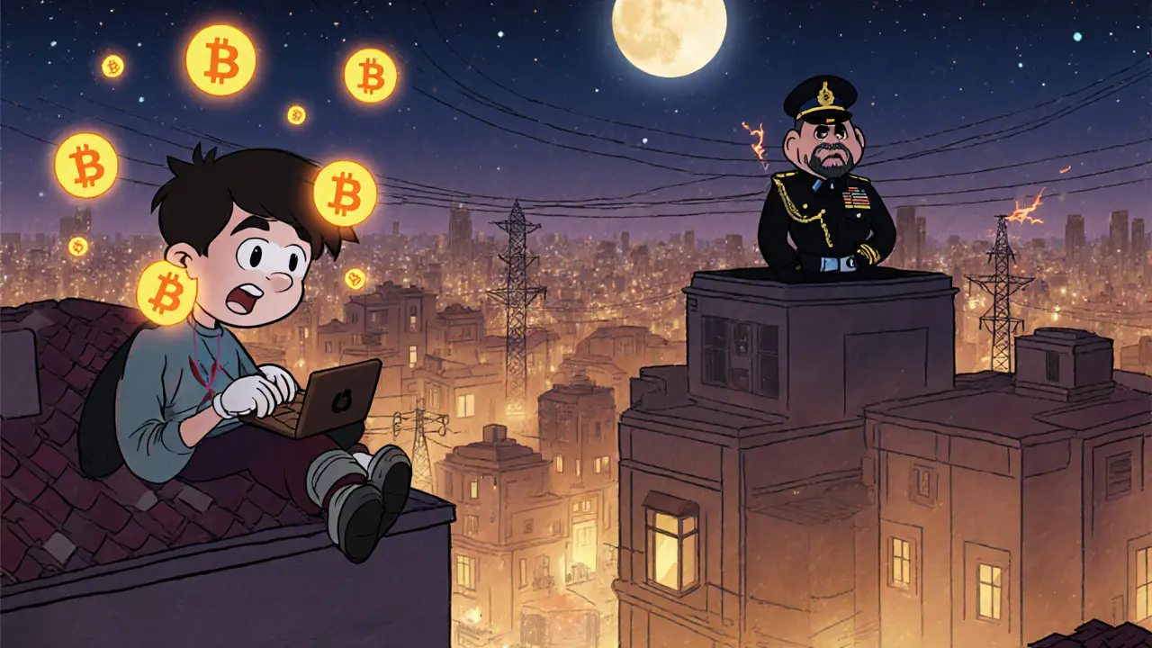 Minería de criptomonedas sin licencia en Irán: el papel de la IRGC