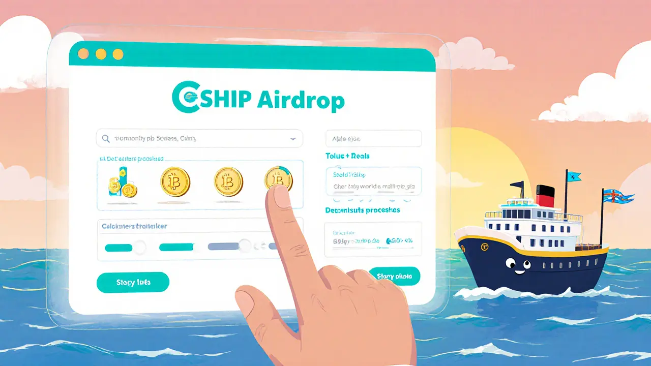 Guía completa del airdrop CSHIP de CryptoShips 2025