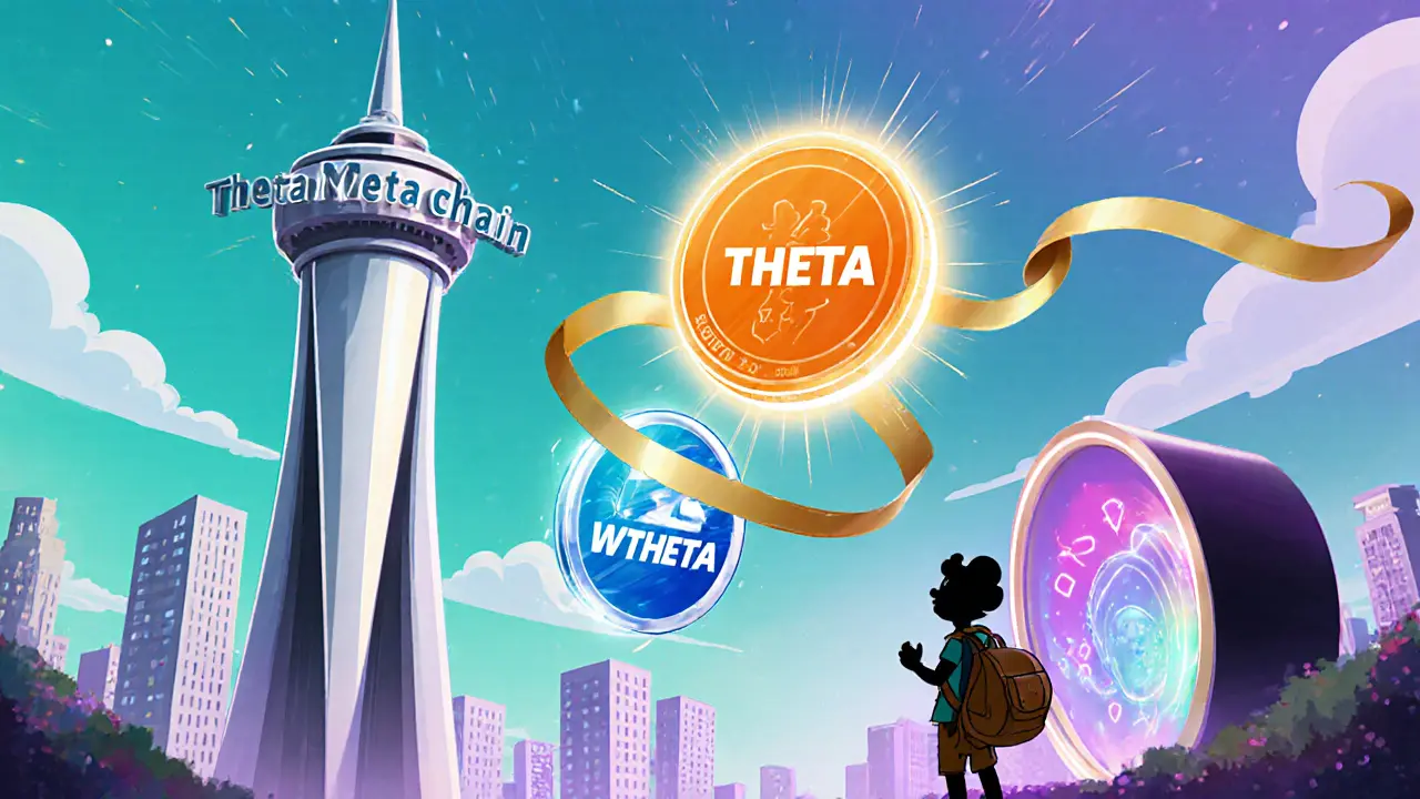 ¿Qué es Wrapped THETA (WTHETA) y cómo funciona en la red Theta?