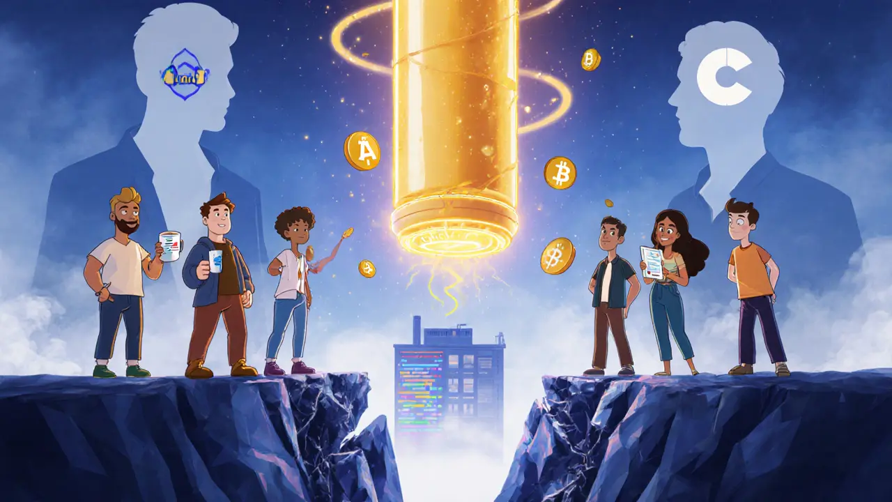 Desarrolladores intentan reconectar blockchains mientras Aion intenta reparar el puente, rodeado de competidores más brillantes.