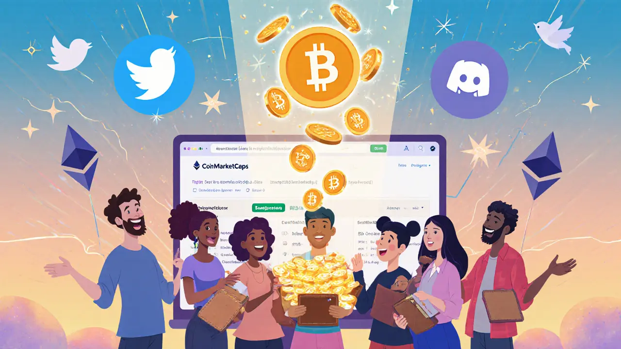 Todo lo que necesitas saber sobre el airdrop de KALATA (KALA) y CoinMarketCap