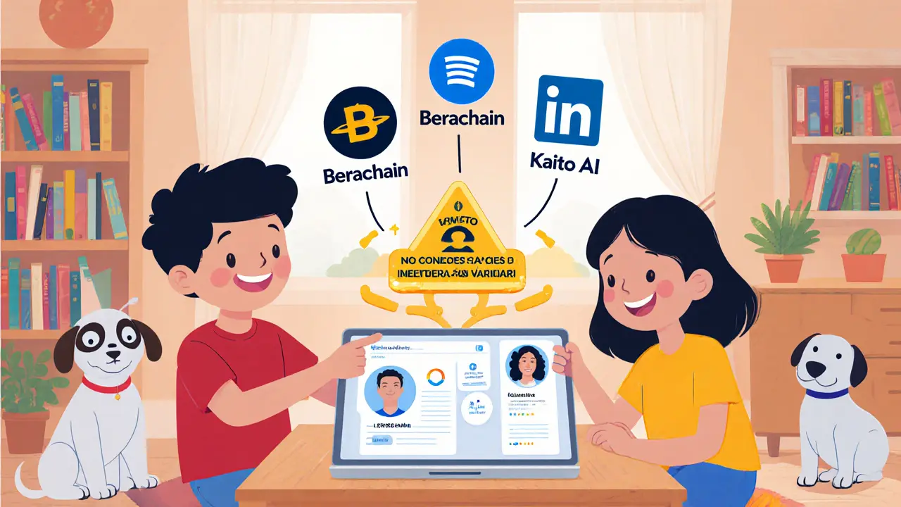 Una familia participa seguramente en airdrops reales con whitepapers y perfiles verificados.