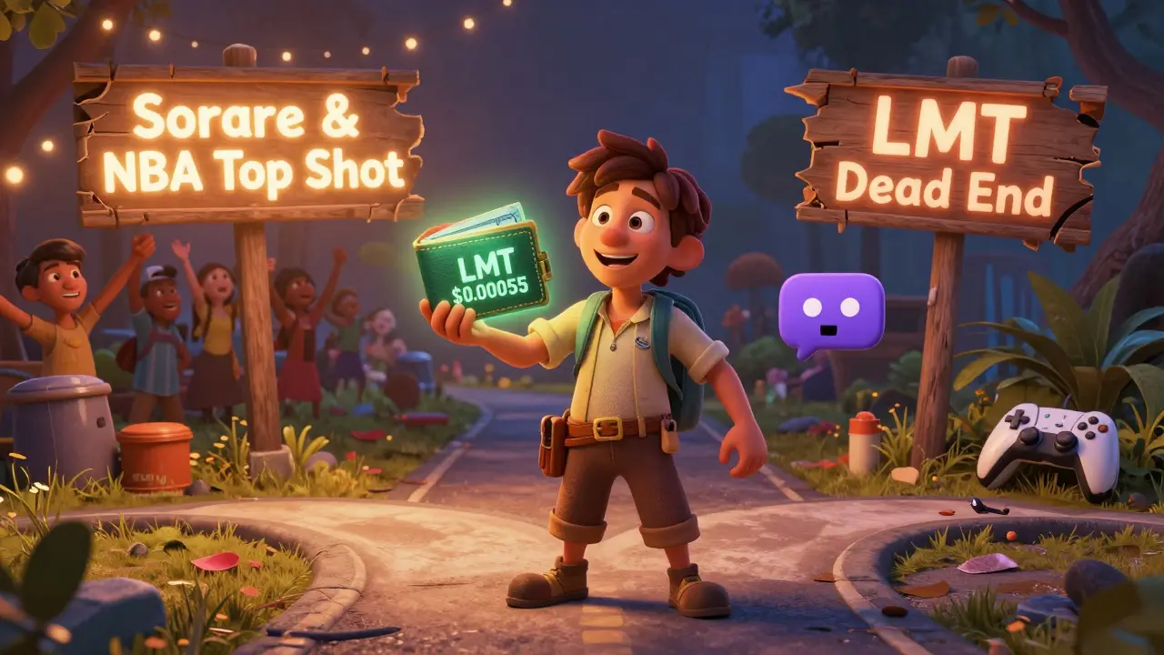 Aventurero frente a dos caminos: uno brillante con deportes digitales, otro abandonado con LMT.