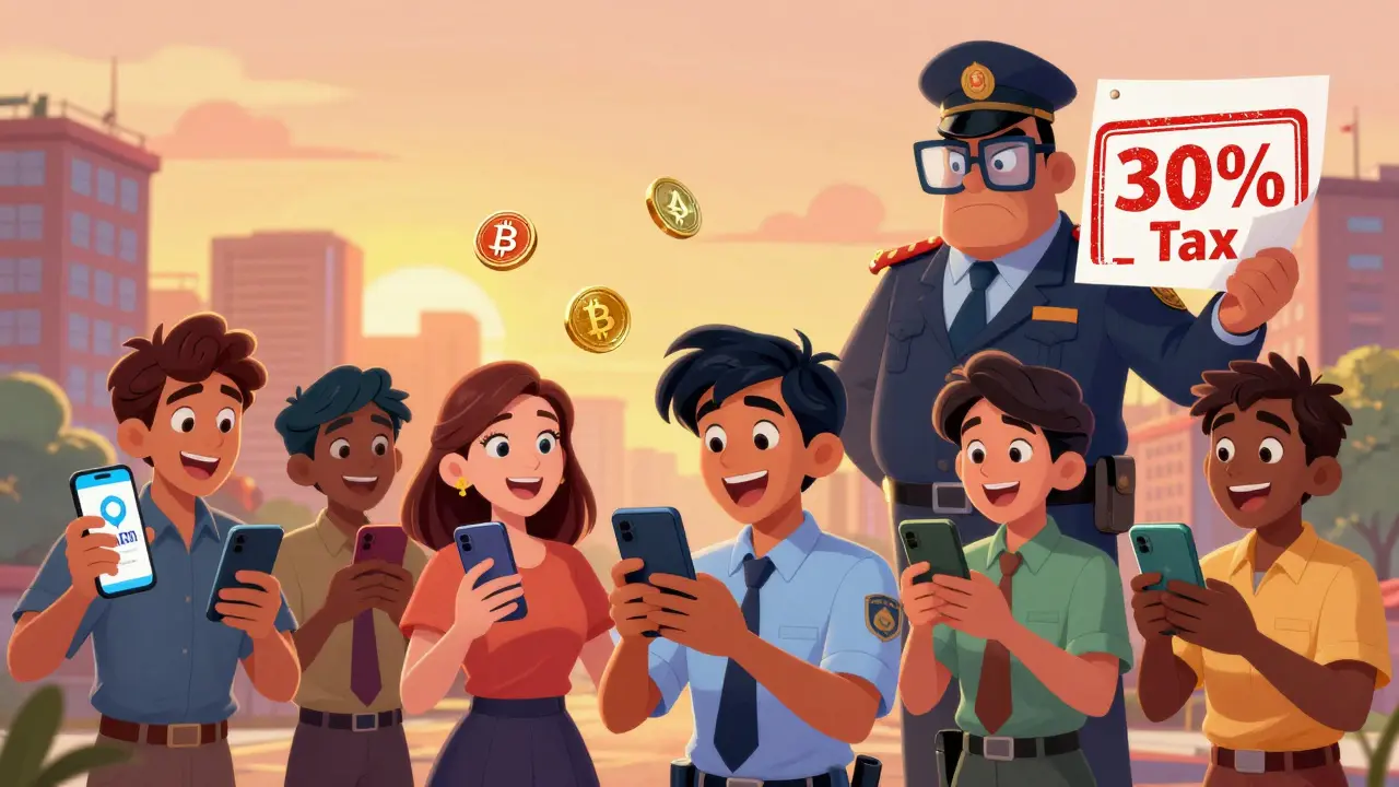 India lidera la adopción global de criptomonedas pese a sus restricciones fiscales