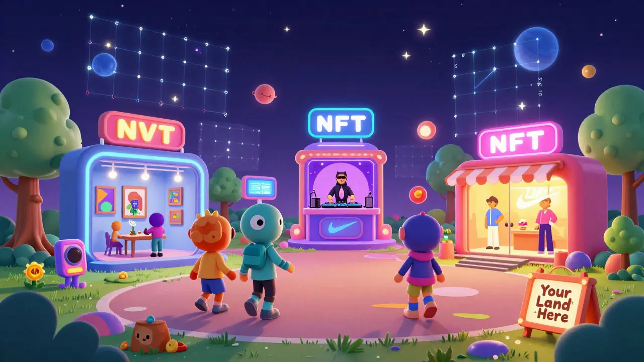 Propiedad de Terrenos Virtuales en el Metaverso Basado en Blockchain