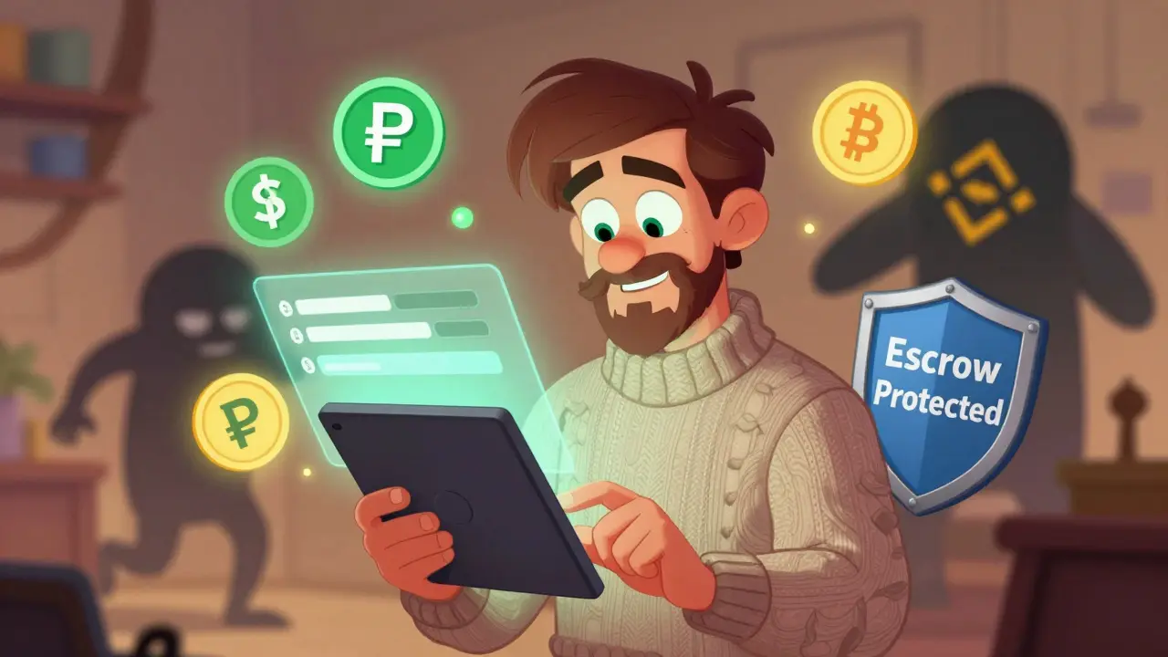 Trading P2P de criptomonedas en Rusia: plataformas populares y riesgos reales