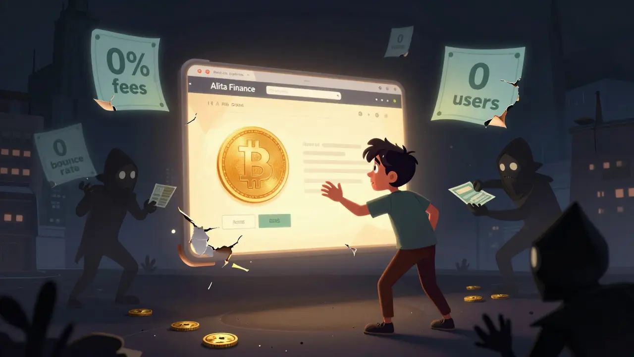 Alita Finance: La realidad detrás del intercambio de criptomonedas que no existe