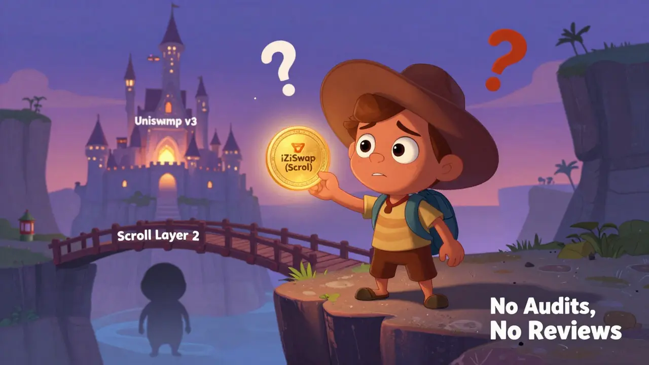 iZiSwap (Scroll) intercambio cripto: reseña real, tarifas, riesgos y si vale la pena usarlo