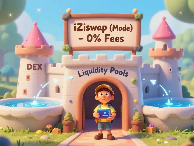 iZiswap (Mode) exchange: revisión completa de este intercambio descentralizado en 2026