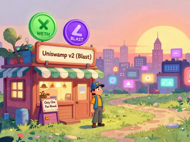 Revisión de Uniswap v2 (Blast): el intercambio descentralizado con solo un par de criptomonedas