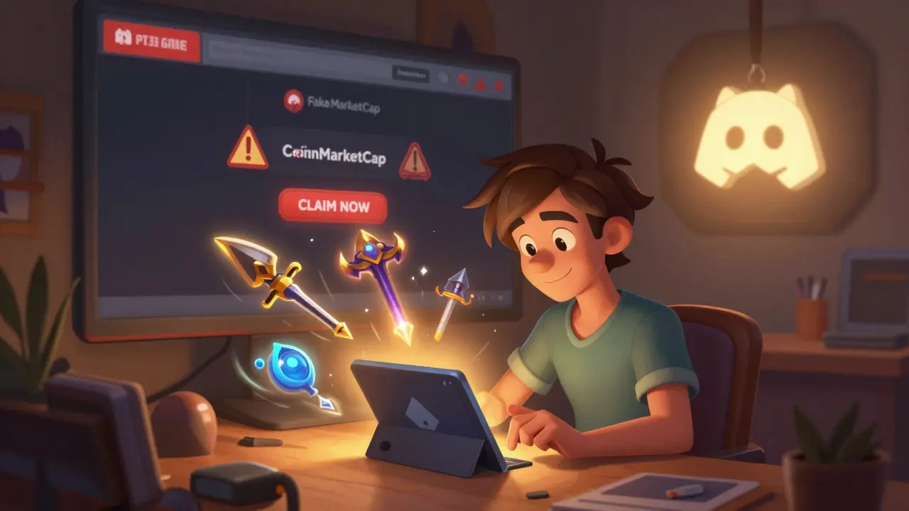 Un jugador juega Idle Mystic mientras sitios falsos de airdrop desaparecen, reemplazados por los canales oficiales del proyecto.