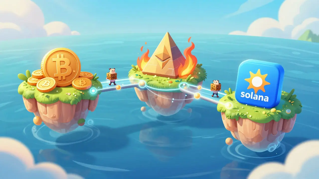 Cómo las blockchains se comunican entre sí: interoperabilidad y protocolos clave