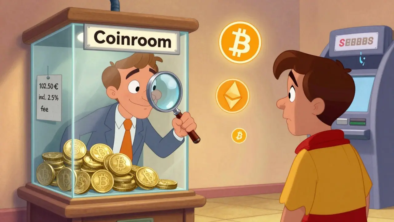 Coinroom Crypto Exchange Review: ¿Es seguro y transparente para usuarios europeos?
