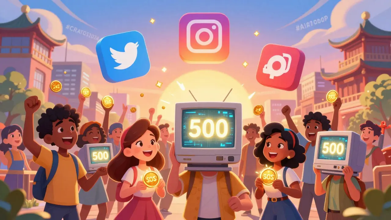 Cratos (CRTS) Airdrop: Detalles, Requisitos y Resultados del Reparto de Tokens