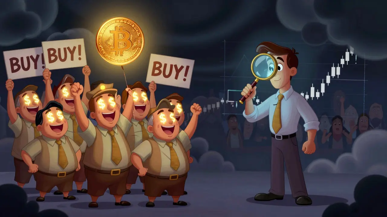 Sentimiento del Mercado vs Acción de Precio en Criptomonedas