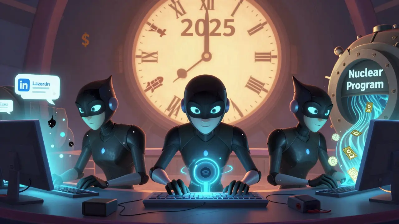 Tres grupos de hackers norcoreanos trabajan juntos para robar criptomonedas y financiar armas nucleares.