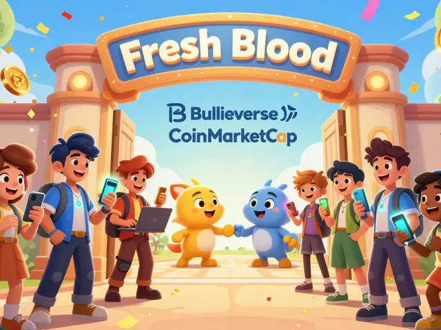 Airdrop Bullieverse x CoinMarketCap: Guía completa del torneo Fresh Blood y $BULL