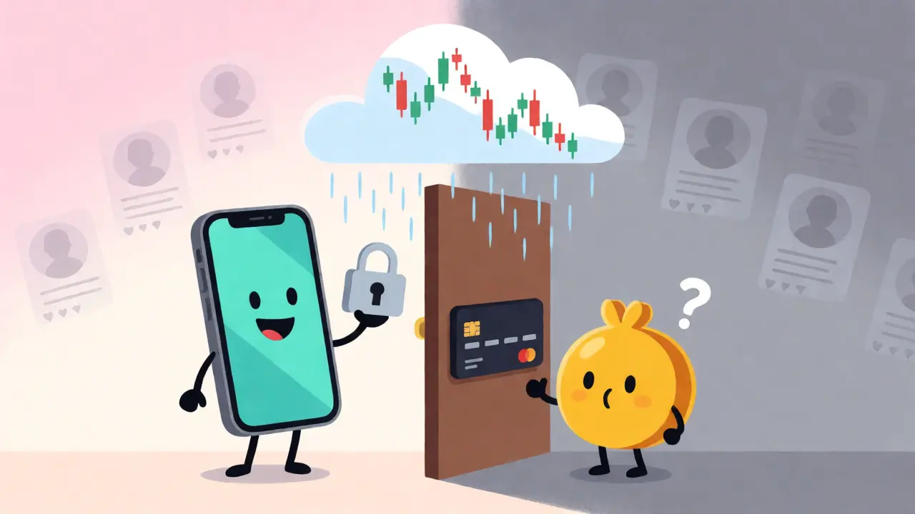 Caricatura Disney sobre la desconexión entre el token TDM y las funciones de la app.