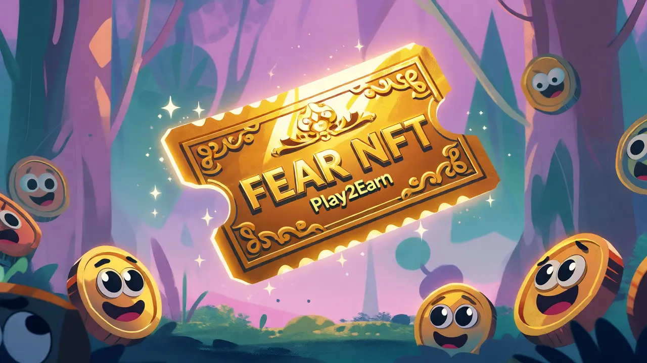 FEAR NFT Games: Airdrop de Tickets Play2Earn y Token $FEAR